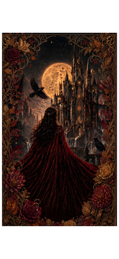 A moonlit heroine facing the kingdom of Eldoria